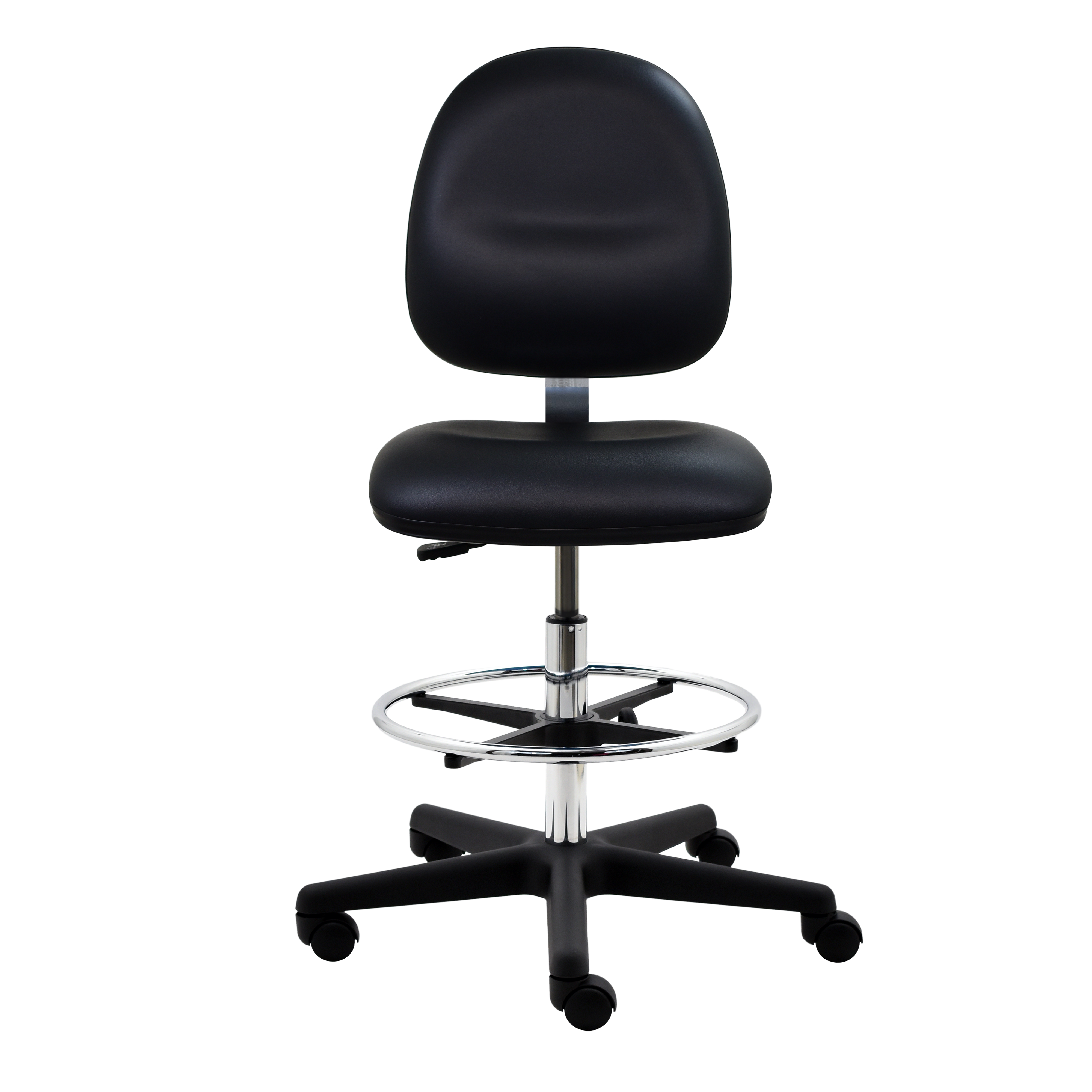 Bench Height Vinyl Clean Room Chair PM20S-VCR
