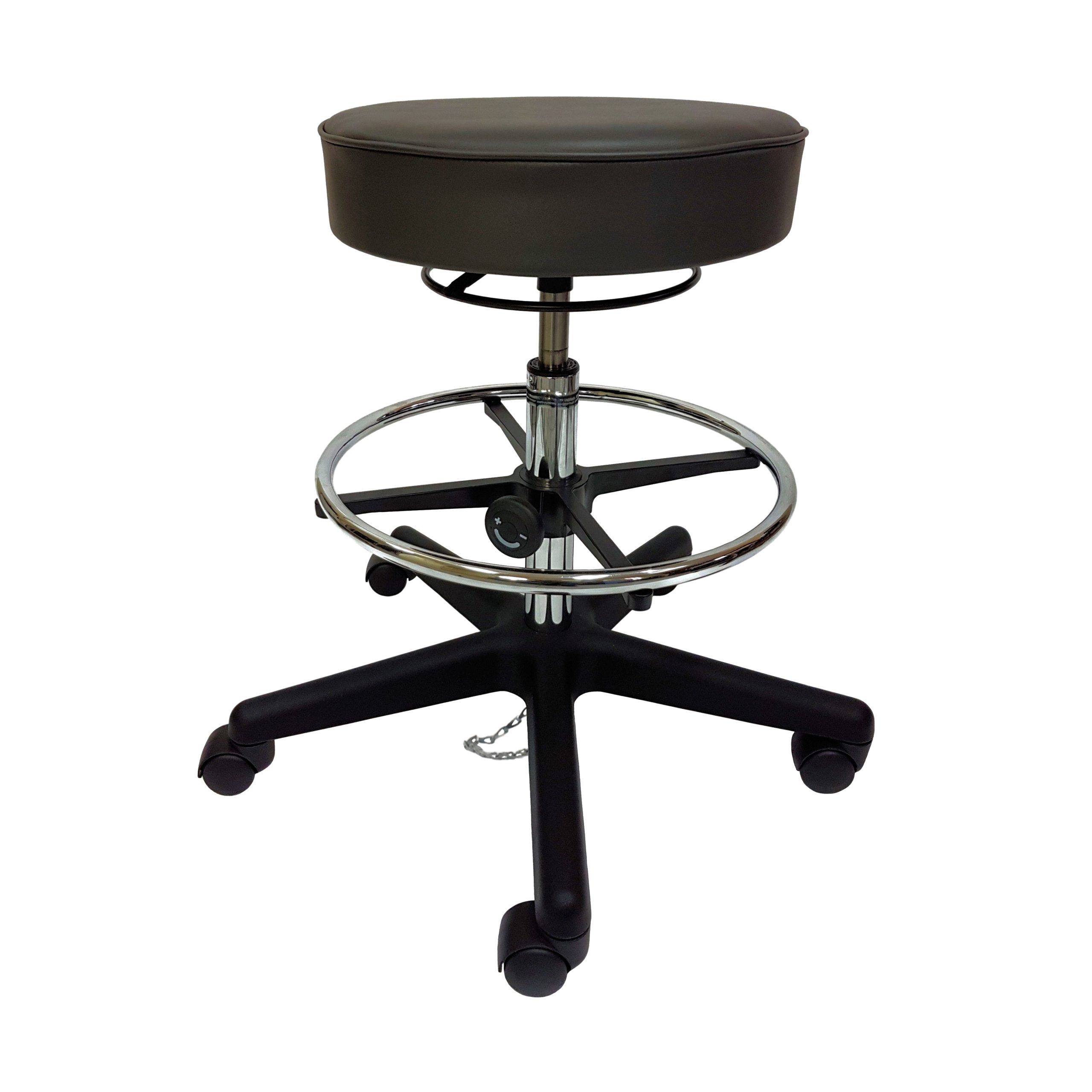 Bench Height ESD Vinyl Clean Room Stool P65-VCC