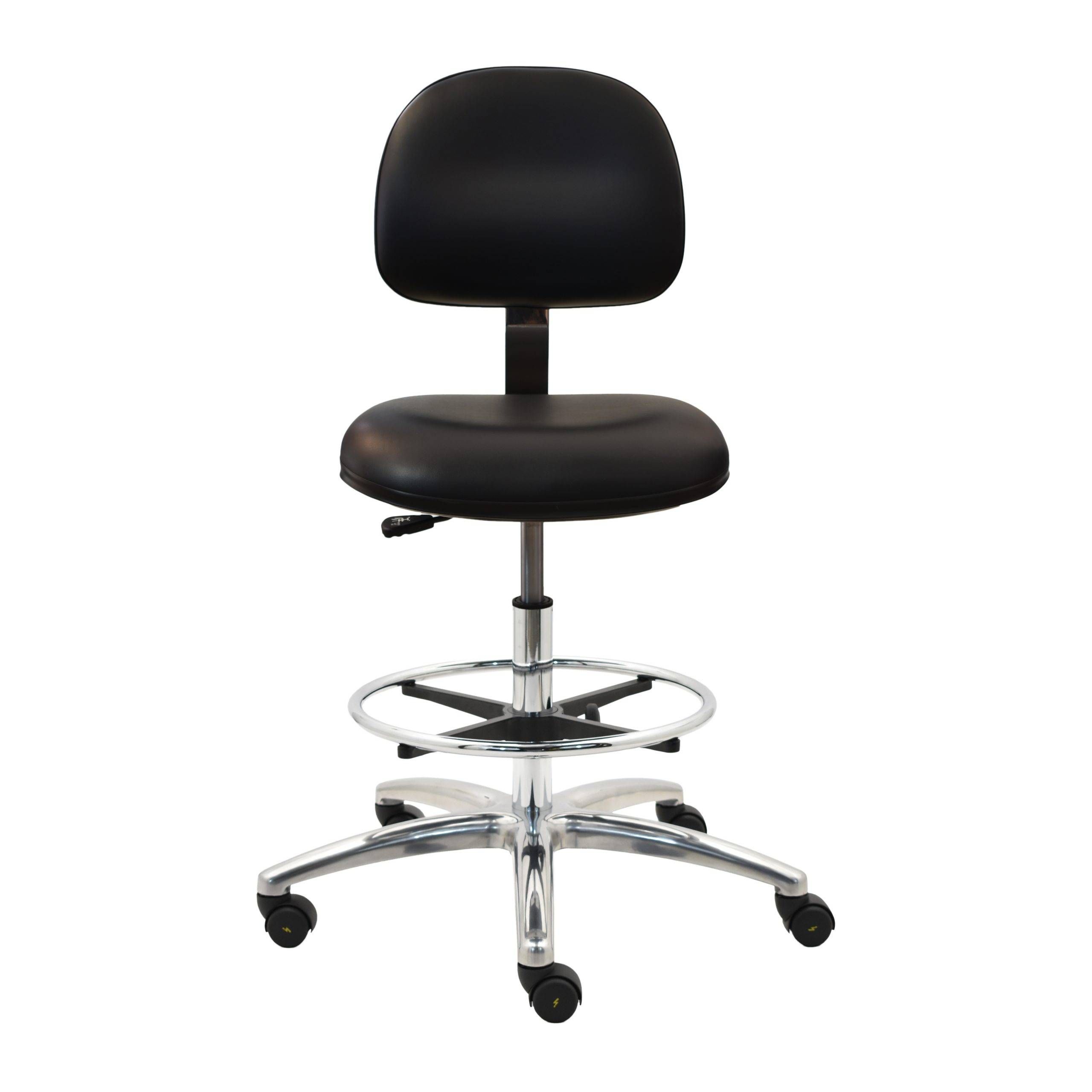 Bench Height ESD Vinyl Clean Room Chair A60-VCC