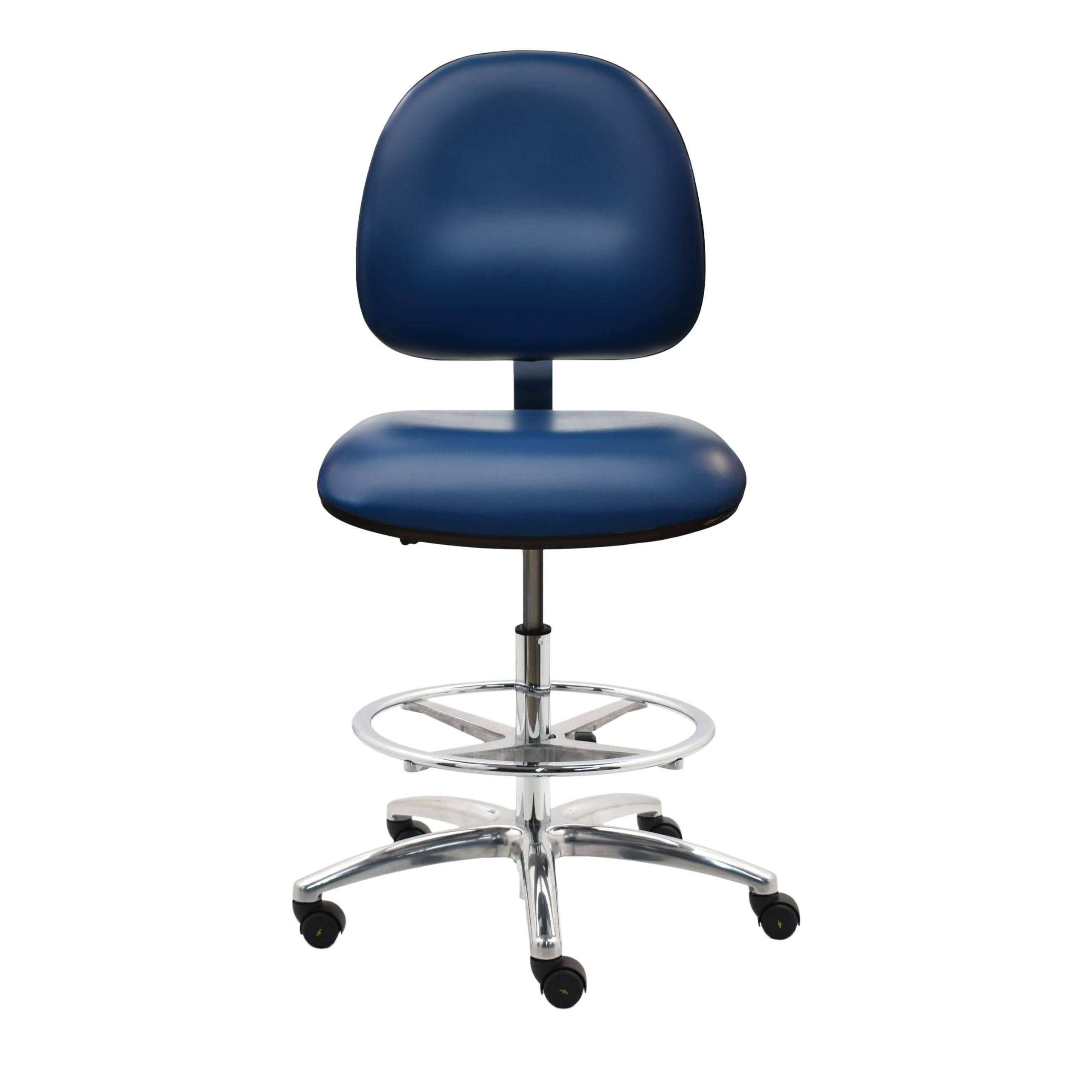 Bench Height ESD Vinyl Clean Room Chair AE20W-VCC