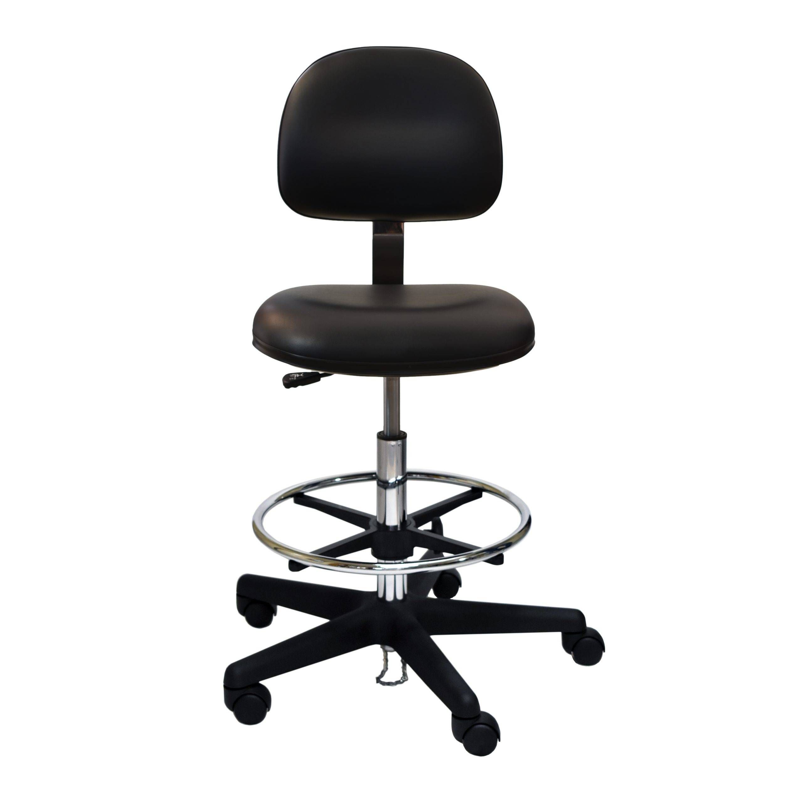 Bench Height ESD Vinyl Clean Room Chair P60-VCC